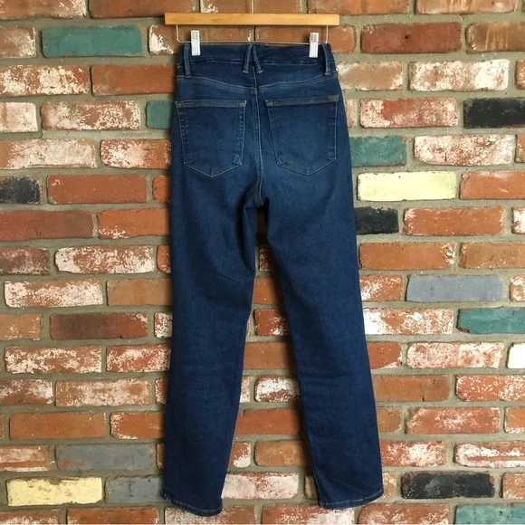 Good American Always Fit Good Classic Blue Jeans 00-4 - Picture 3 of 9